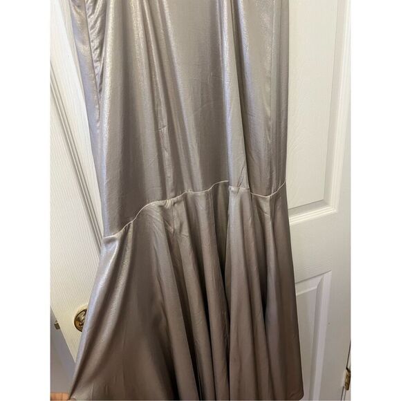 COS METALLIC SLIP DRESS - Picture 9 of 16